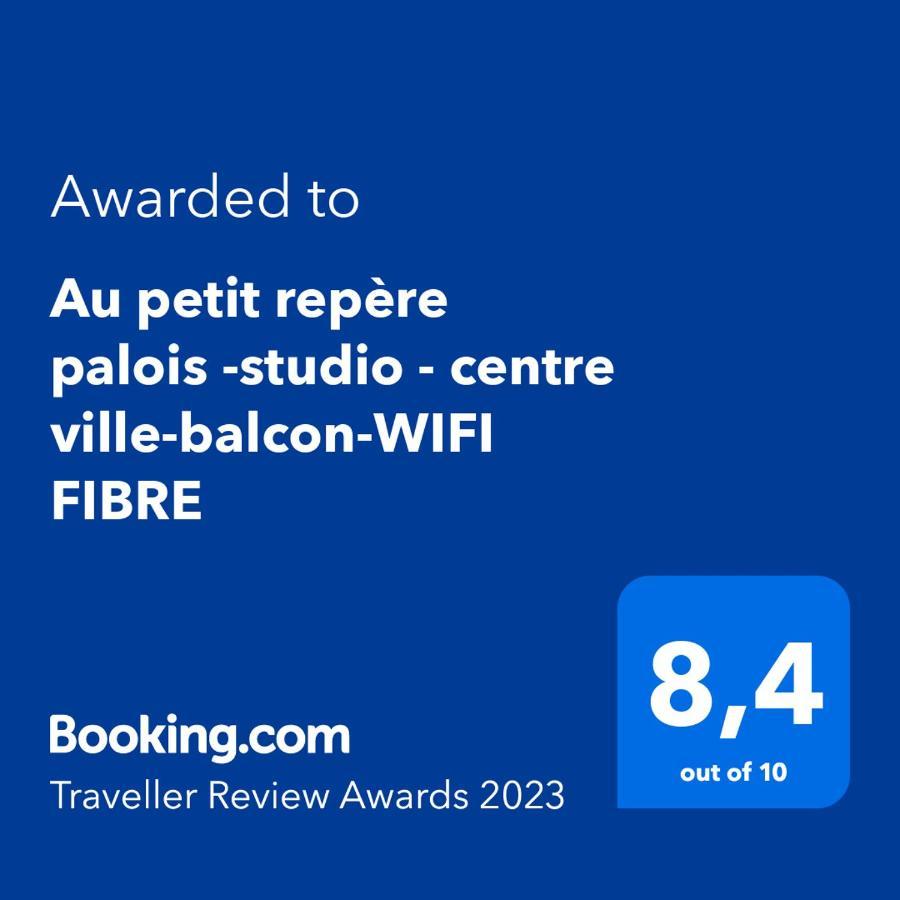Au Petit Repere Palois -Studio - Centre Ville-Balcon-Wifi Fibre ポー エクステリア 写真